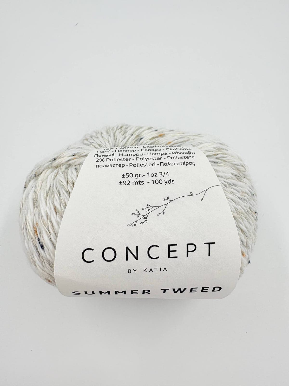Katia Summer Tweed, оттенок Белый