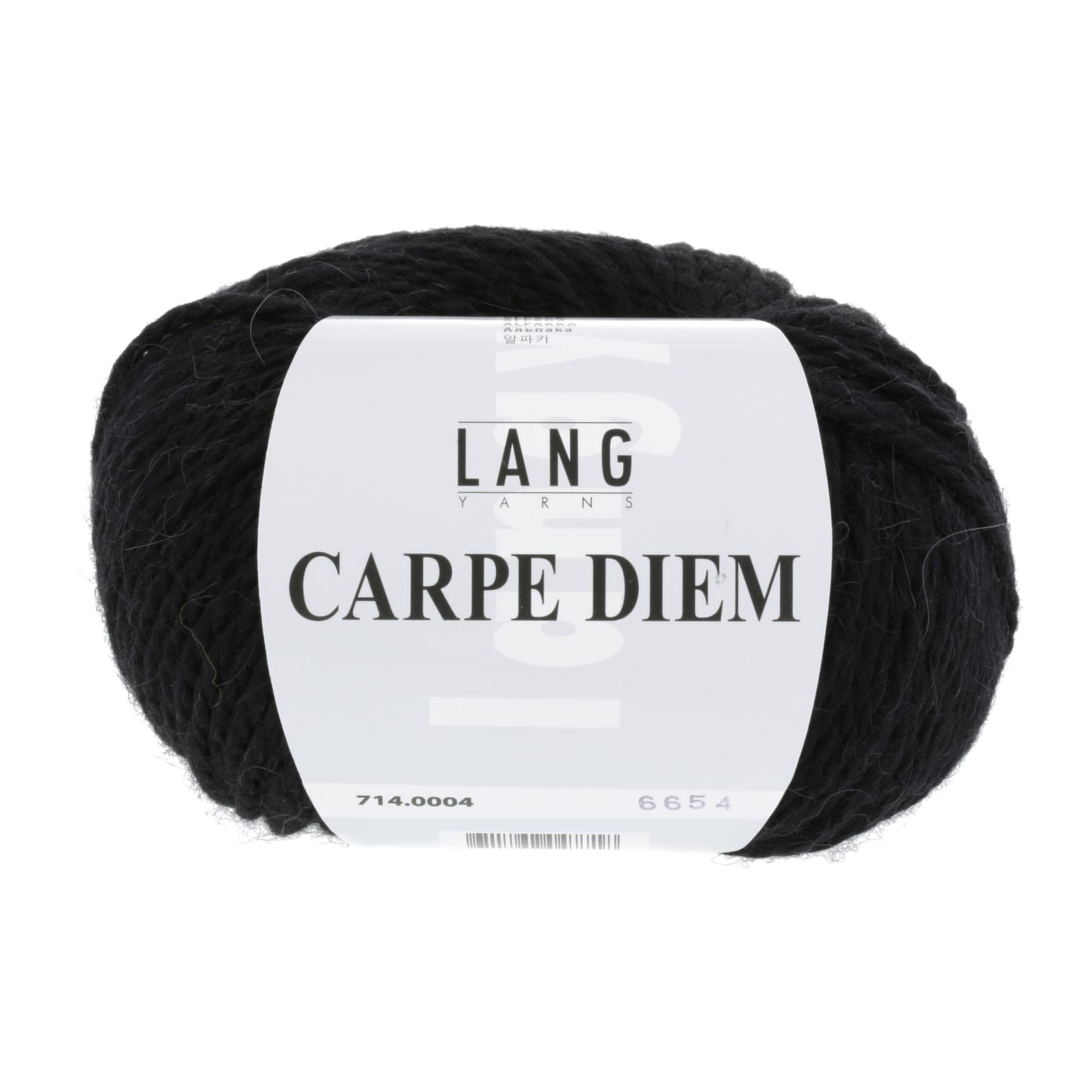 Lang Yarns Carpe Diem, оттенок Чёрный
