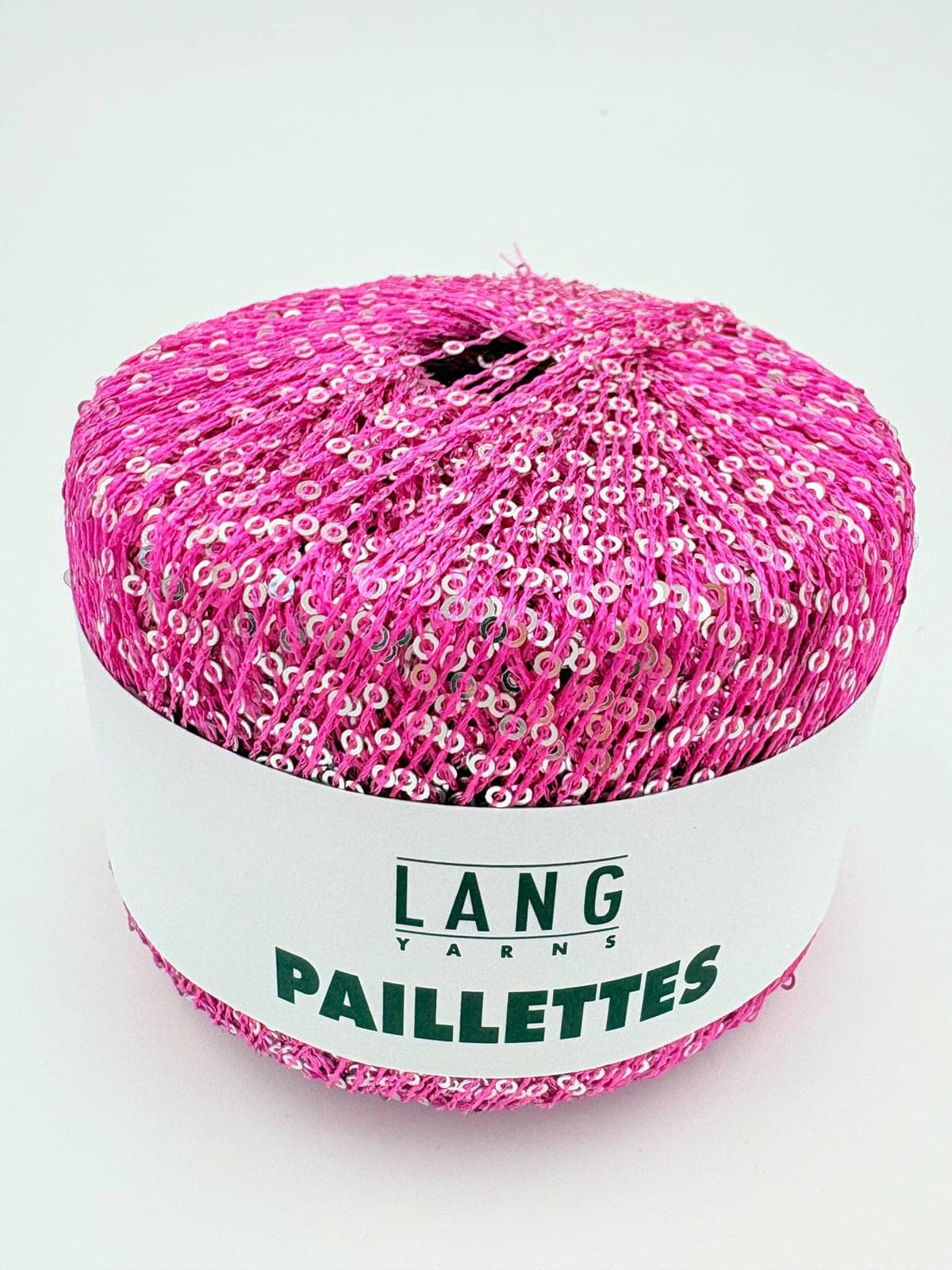 Lang Yarns Paillettes, оттенок Сиренево-розовый